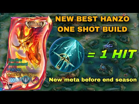 NEW HANZO OP BUILD AND EMBLEM THAT YOU SHOULD TRY!!🔥 (fast kill tricks)
