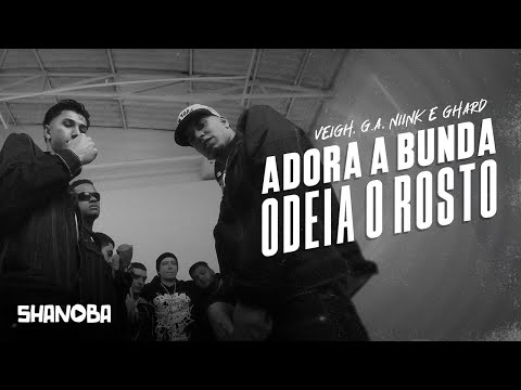 Veigh, G.A, Niink e Ghard - Adora a bunda, odeia o rosto (LETRA) | Shanoba