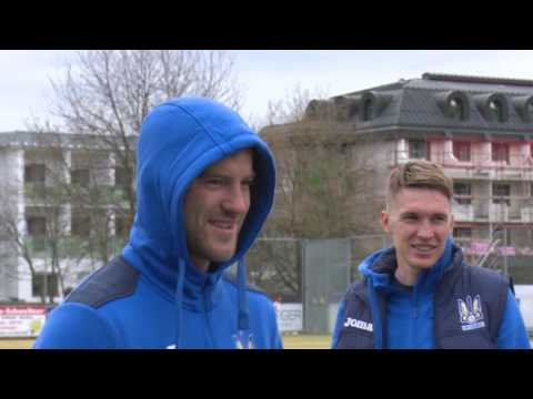 Ранкова прогулянка гравців збірної України в Австрії