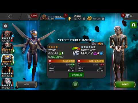 How To Defeat Ebony Maw easily Uncollected Marvel Contest Of Champions