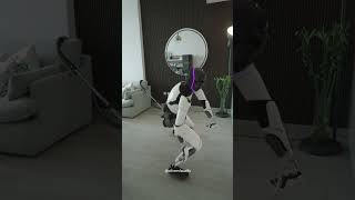 Tesla bot going crazy in my house 🤯🤯🤯🤯🤯🤯 #tesla #teslabot #cgi #robot
