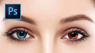 Göz Rengini Değiştir | Adobe Photoshop CC