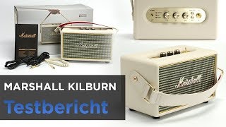Marshall Kilburn im Test - Bluetooth-Lautsprecher im Retrodesign - Leichter Akkutausch möglich