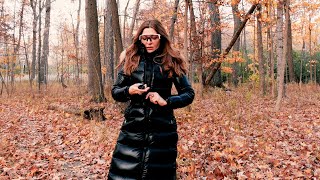 Download lagu MONCLER HUDSON PUFFER IN THE AUTUMN FOREST ASMR #moncler #asmrsounds mp3