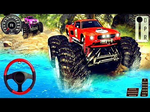 Offroad Monster Hill Truck - Jeep Driving Game 2020 - Android GamePlay #2