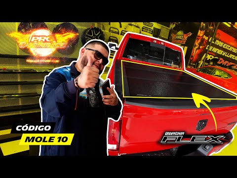 Pimpeando la MoleTruck | Bed Cover Flexible UnderCover Flex | Prodynamics