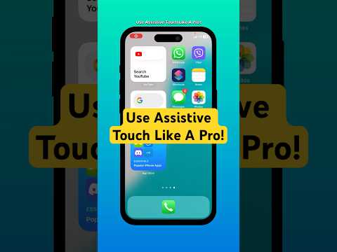 Master Assistive Touch on iPhone Like a Pro! #iPhone #shorts