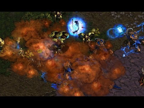 Jaedong (Z) v Shuttle (P) on Central Plains - StarCraft  - Brood War REMASTERED