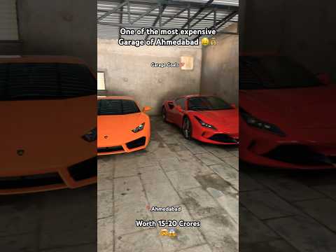 One of the most expensive Garage of Ahmedabad.  #cars #supercars #Ahmedabad #amdavad #amdavadi