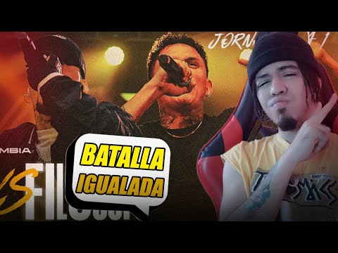 FILOSOFO Y RBN SE PICÁ 🔥 FILOSOFO VS RBN FMS COLOMBIA 2024