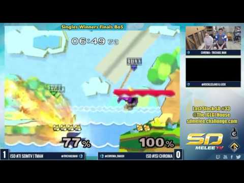 LSSD #33 Singles WF: SDMTV | Trichael Man vs. Chroma - SSBM