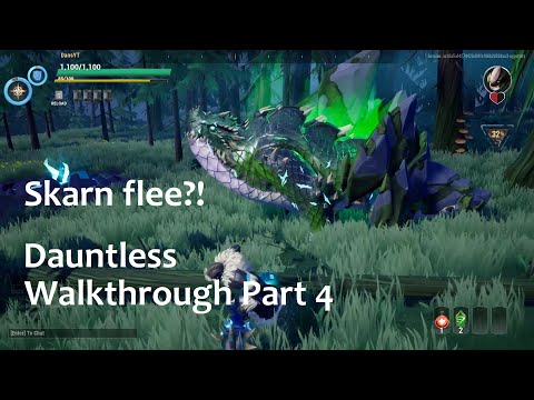 Dauntless Full Walkthrough | Part 4 | Terra Behemoth | Skarn | Malay