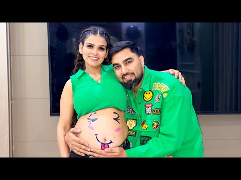 Baby bump flont photo shoot