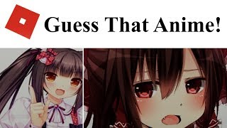 Guess The Anime Roblox Th Clip - 