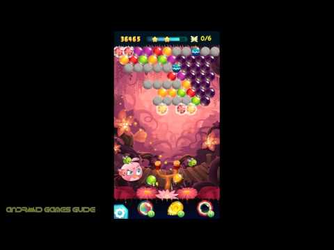 Angry Birds POP Bubble Shooter: Level 37: Walkthrough (3 STARS) HD