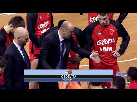 ABA Liga 2017/18, Round 21 match: MZT Skopje Aerodrom - Cedevita (3.3.2018)