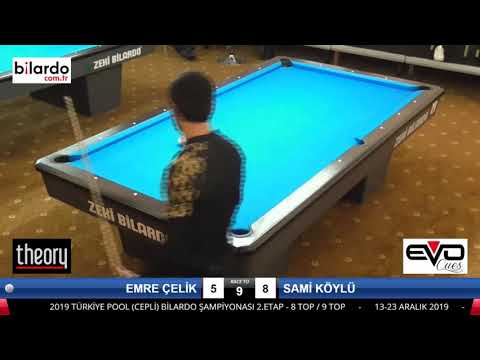 EMRE ÇELİK & SAMİ KÖYLÜ Bilardo Maçı - 