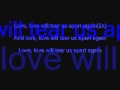 Fall Out Boy- Love Will Tear Us Apart Lyrics.wmv ...