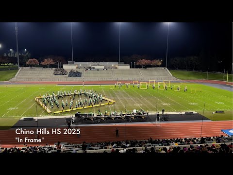 Chino Hills HS WBA finals 2025, performing "In Frame"