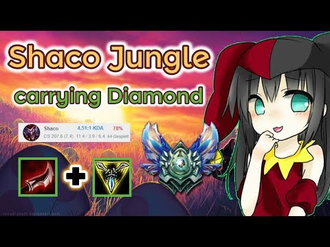Shaco carrying Diamond [League of Legends] Full Gameplay - Road to Master - Infernal Shaco