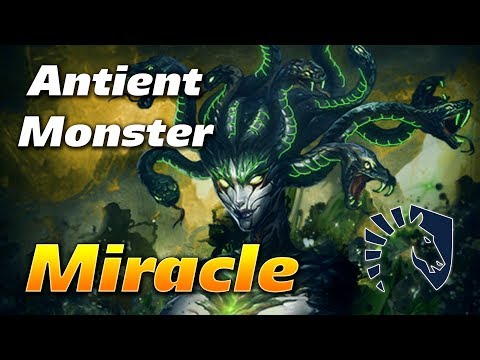 Miracle Medusa Antient Monster | Dota 2 Pro Gameplay