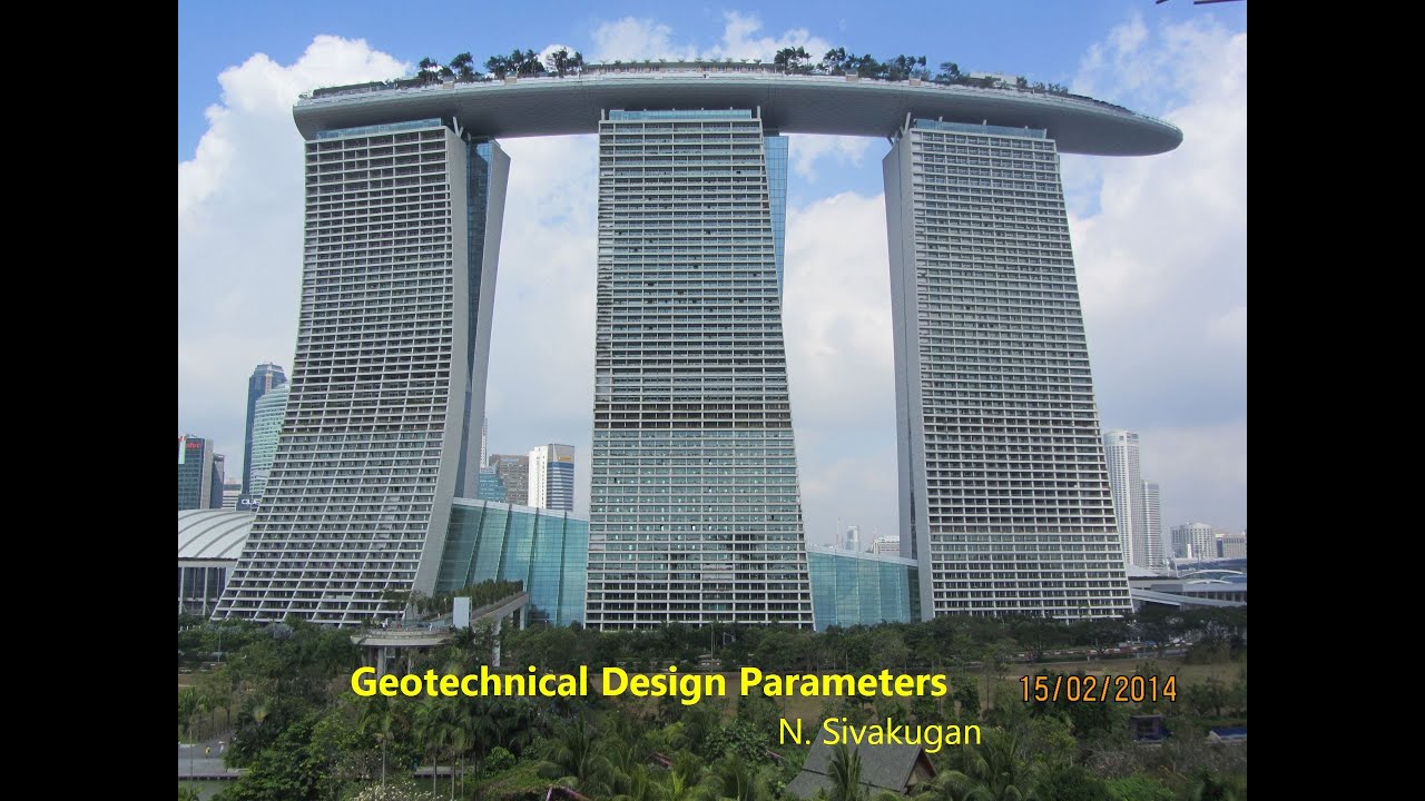 Sivakugan Geotechnical PPT Slides: Design Parameters2022