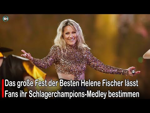The grand celebration of the best: Helene Fischer lets fans choose her Schlager Champions medley ...