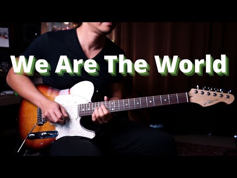 We Are The World - guitar cover version