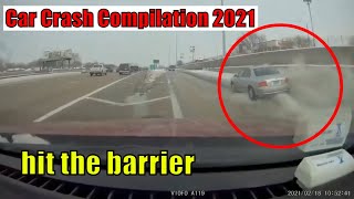 Car Crash Compilation 2021 #143 February road rage