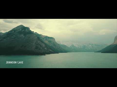 Aerial view of Banff National Park, Canada