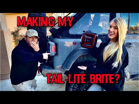 HIGHBEAM OFFROAD TAIL LIGHT LED UPGRADE FOR THE Jeep JL -KINGPIN series