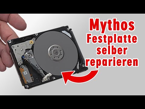Festplatte selber reparieren - Funktionieren die Tricks? - Anleitung Deutsch Video