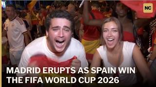 Madrid Erupts as Spain Win the FIFA World Cup 2026 | AD1S