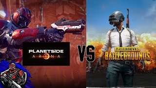 #PUBG vs #PSA Can Planetside Arena compete with the giant that is PlayerUnknown's Battlegrounds?