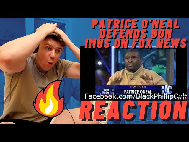 Patrice O'Neal Defends Don Imus on Fox News ((IRISH MAN REACTION!!))
