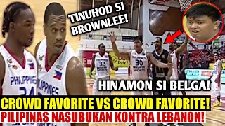NASUBUKAN ANG PILIPINAS LABAN SA CROWD FAVORITE NA TEAM! | Mighty Sports Philipp