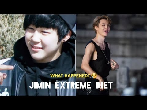 Jimin extreme diet and struggles.