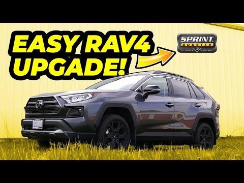 Toyota RAV4 TRD Upgrade Improves Acceleration and Removes Throttle Pedal Lag! #sprintbooster #rav4