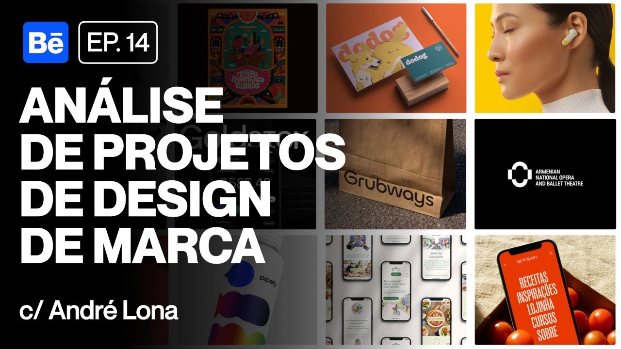 Análise de projetos de design de marca | Ep. 14