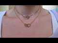 Cartier Gold Necklace Comparison Love 2 Diamonds 2 Chains Vs Love Rings Necklace