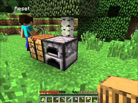 -The Jellyfish and Reset- Minecraft part 1: "Annoying Apple"