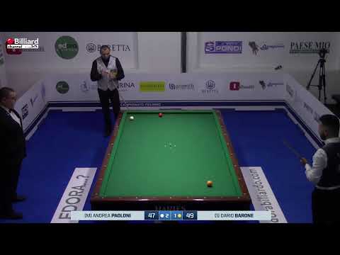 Paoloni Andrea VS Barone Dario - 21° Campionato Italiano Brescia