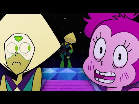 Peridot accidentally finds Spinel in the garden