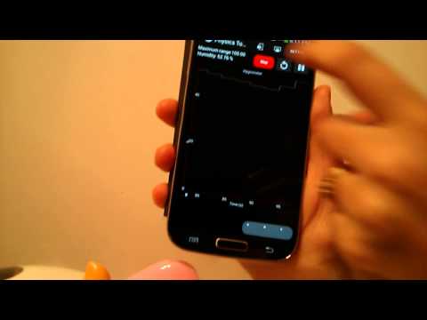 Physics Toolbox Hygrometer Video