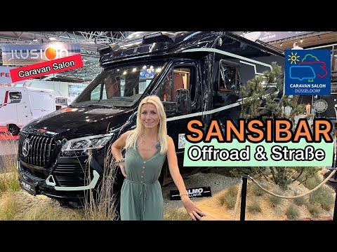 Exklusives Design 👌 Hymer ML-T 580 4x4 RSX Sansibar | Palmo | Caravan Salon 2024