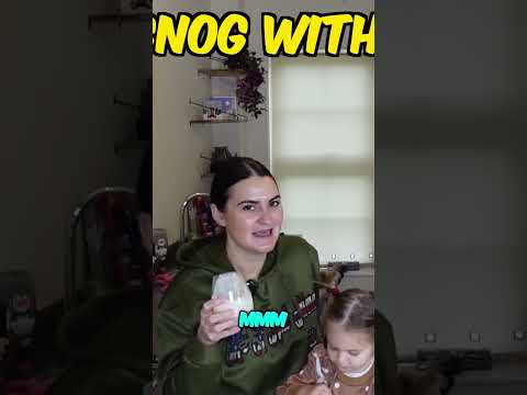 Delicious Holiday Eggnog Recipe Strong but Smooth! #eggnog #holidaytreats