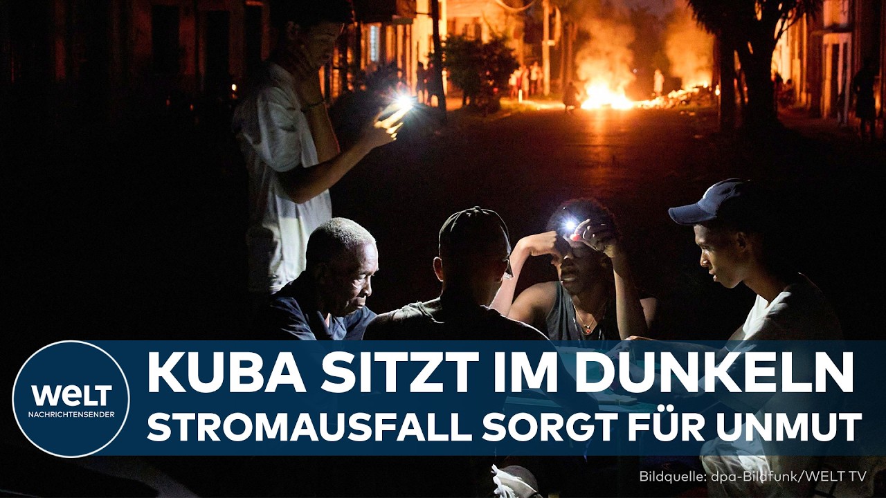 KUBA: Die Insel ist komplett ohne Strom! – Unmut und Panik macht sich breit