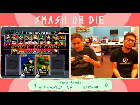 SMASH OR DIE 7 - parzival (Marth) vs. morsecode762 (Samus) Smash Melee Winners Round 5