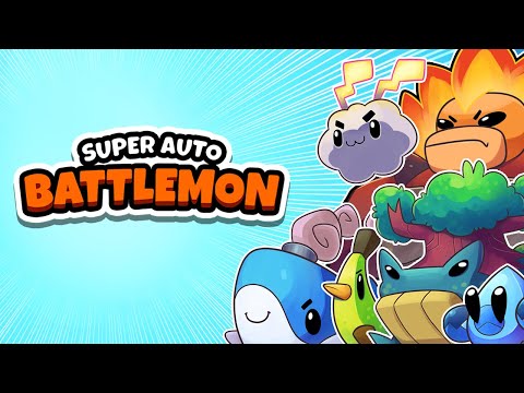 This NEW AUTOBATTLER is ADDICTIVE - Super Auto Battlemon