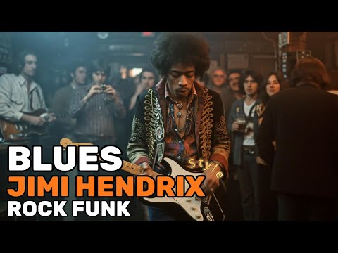 Jimi Hendrix Inspired Blues Funk Groove | Blues Rock Funk High Energy